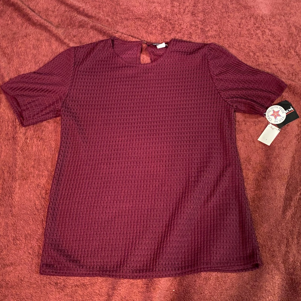 Women’s Notations Knit Blouse | M | NWT